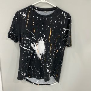 SHEIN Paint splatter tshirt
